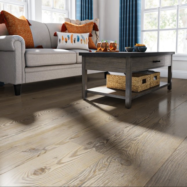 Featured: (851.84 Sq Ft.) CALI Longboards Point Break Pine 20-mil x 9-in W x 70-in L Waterproof Luxury Vinyl Plank Flooring 