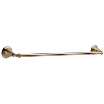 delta faucet 79424-cz linden wall mounted 24 in. towel bar in champagne bronze