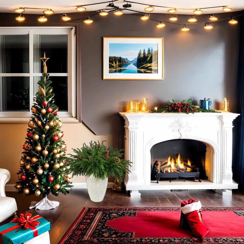 12 Plus Pcs artificial Norfolk, pine branches with eight piece pinecone plants