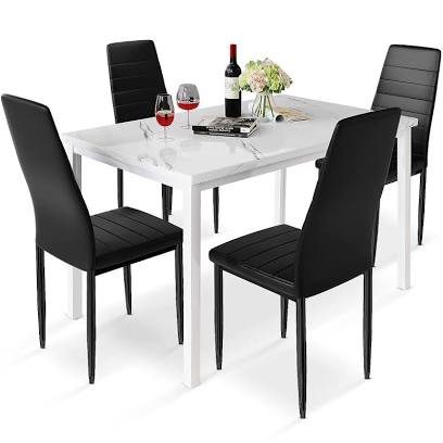 amazon basics table & chairs A003-sb4 