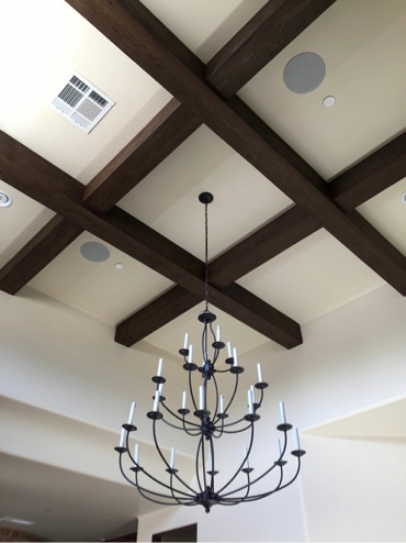  Ekena Millwork 10"W x 8"H x 24L 3-Sided (U-beam) Hand Hewn Endurathane Faux Wood Ceiling Beam, Factory Prepped 10-INCH W X 8-INCH H X 20'L 3-SIDED (U-BEAM) HAND HEWN ENDURATHANE FAUX WOOD CEILING BEAM, PREMIUM AGED UNFINISHED (1 - 24 ft Beam)