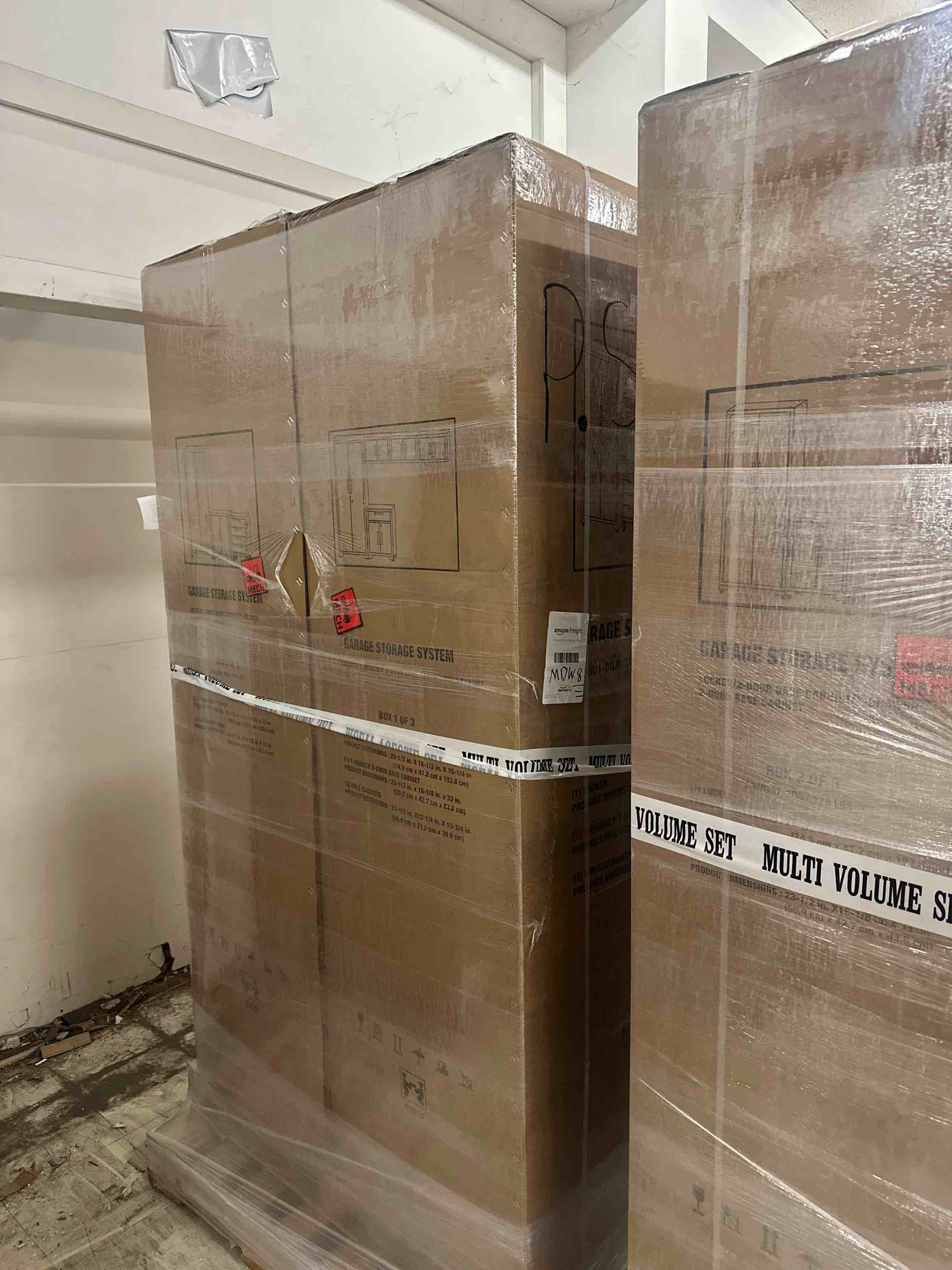 Torin 9 Piece Modular Garage Storage System, Black/Grey