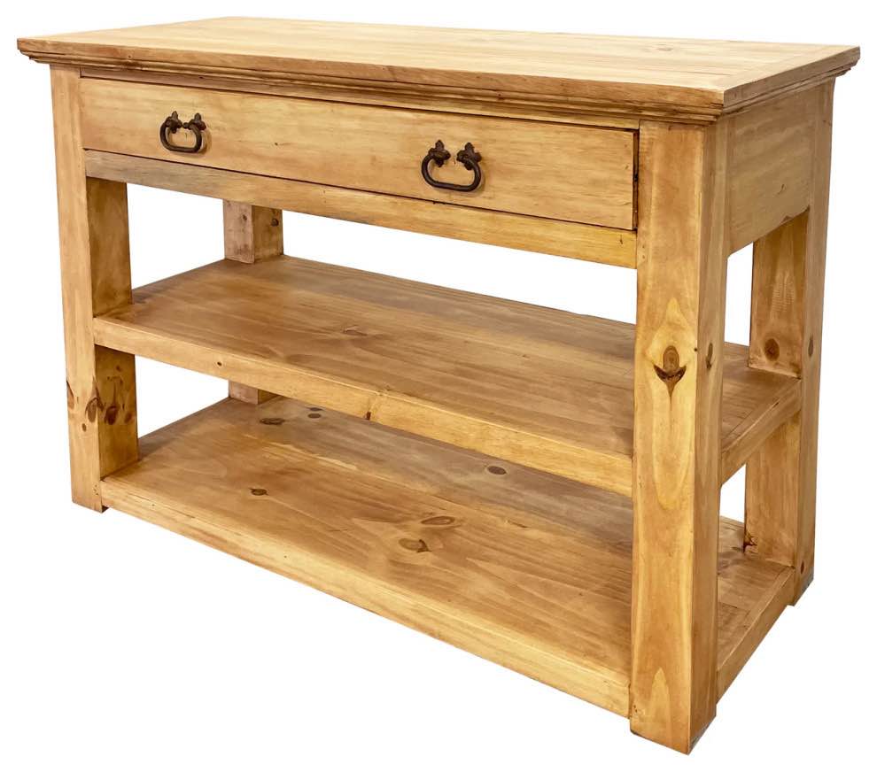 Rustic for Less Victoria Sofa Table Traditional 32" H x 18" D x 48" W