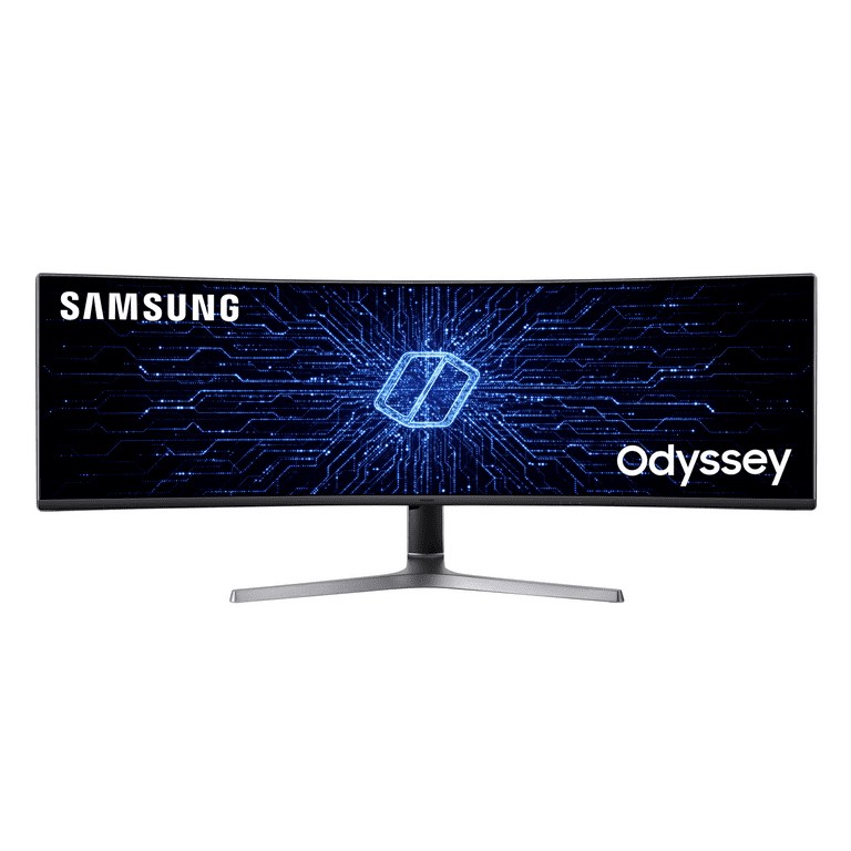 SAMSUNG 49" Class CRG9 Dual QHD (5,120 x 1,440) Curved QLED Gaming Monitor LC49RG90SSNXZA (Tested - No Damage)