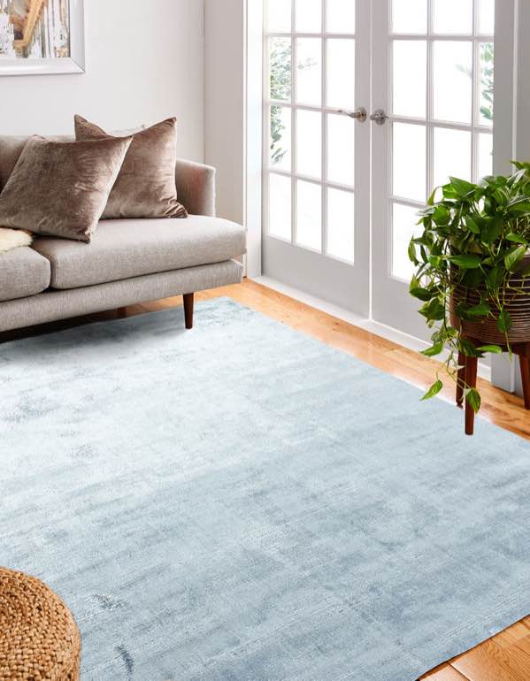 Bashian Calypso Area Rug, Sky Blue, 9'x12' By Bashian