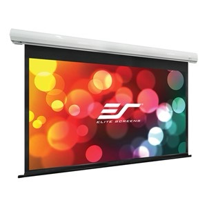 Saker Series 110" Electric Projection Screen - Widescreen (16:9 Aspect Ratio) by Elite Screens   