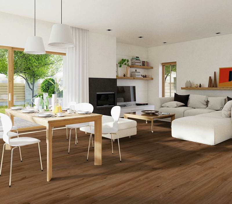 (221.6 Sq. Ft.) Antiquity Luxury 6.66” x 60” Plank Vinyl Bayou By Engineered Floors (BID IS PER Sq. Ft., LOT IS FOR 221.6 SQ FT TOTAL. MSRP $4.41 PER Sq. Ft.)