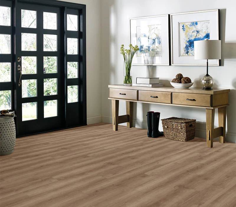 (201.88  Sq Ft.) Shaw - COREtec Pro Plus 7 - Runner Up - Copano Oak - Luxury Vinyl Plank UV66001003 (BID IS PER Sq. FT., LOT IS FOR 201.88 Sq. Ft. TOTAL. MSRP $4.89 PER SQ FT.)