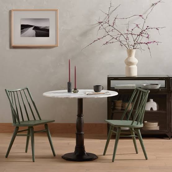 Lucy Bistro Table, Carbon Wash by Four Hands