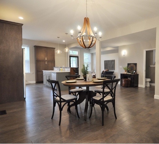 Featured: (868 Sq Ft/BID IS PER SQ FT)Prefin Handscraped Smooth Bark Birch Color# MBH3P0006 Hardwood Flooring!!! (Cage 2) BID IS MULTIPLIED BY SQ FT