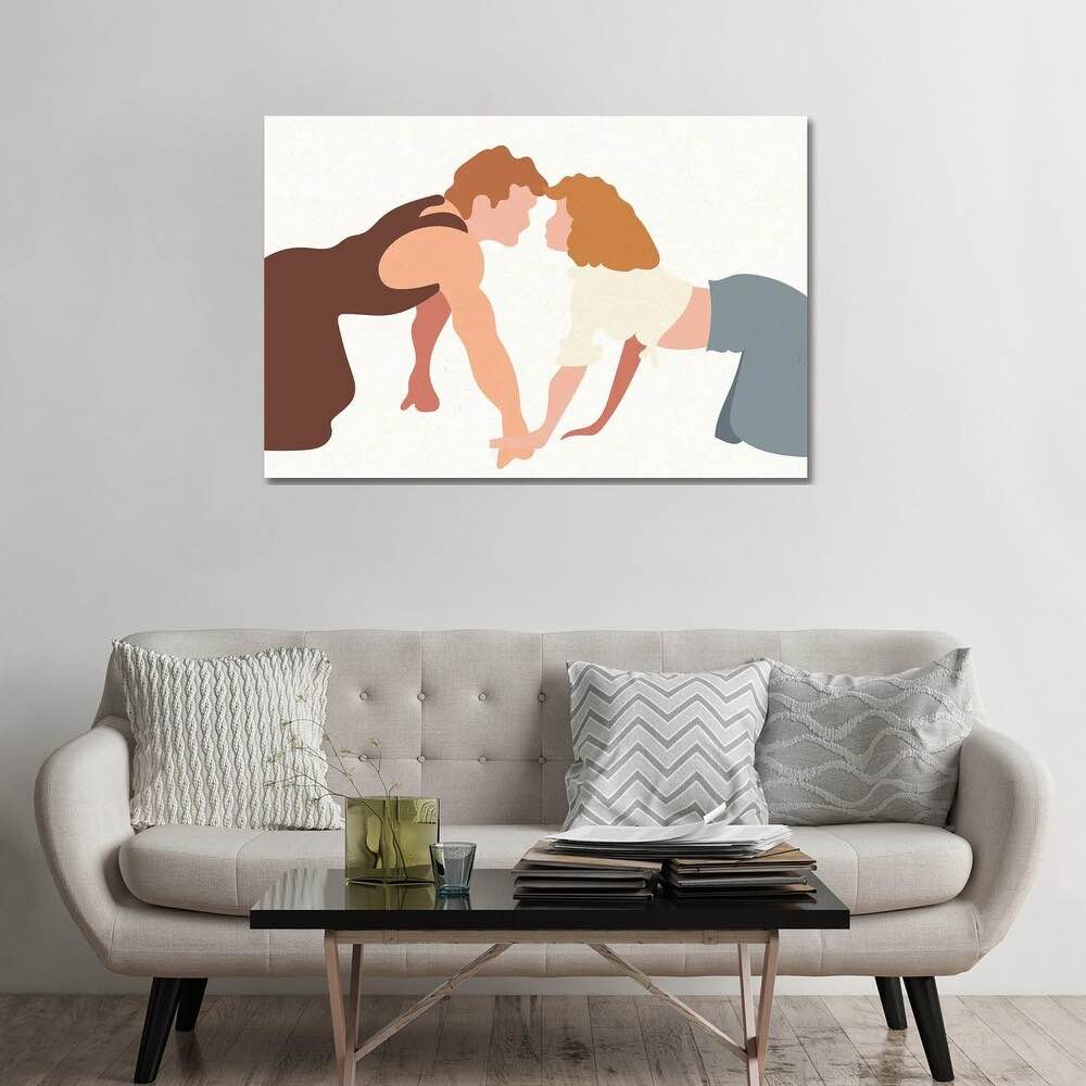 iCanvas "Dirty Dancing Landscape" by Mambo Art Studio Canvas Print