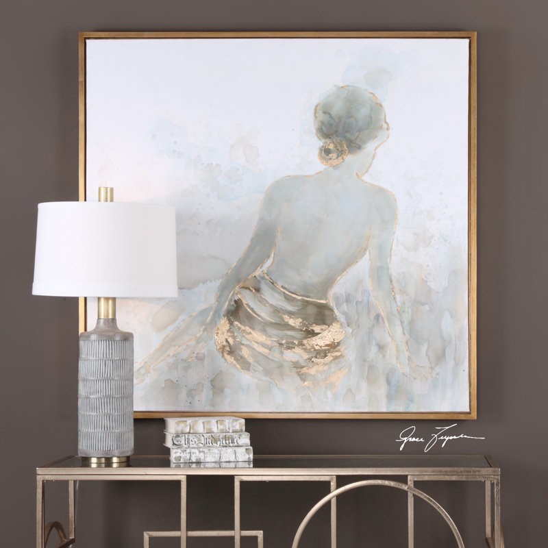 Baber " Highlights Feminine " by Grace Feyock Painting Print By Willa Arlo Interiors 49.75'' H X 49.75'' W