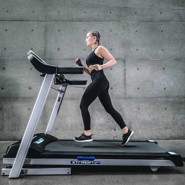 XTERRA Fitness Sport Series Premium Folding Smart Treadmill, Handlebar Speed and Incline Controls, Large XTRASoft Cushioned Running Deck, Built-in FTMS-Enabled Bluetooth with XTERRA+ Fitness App