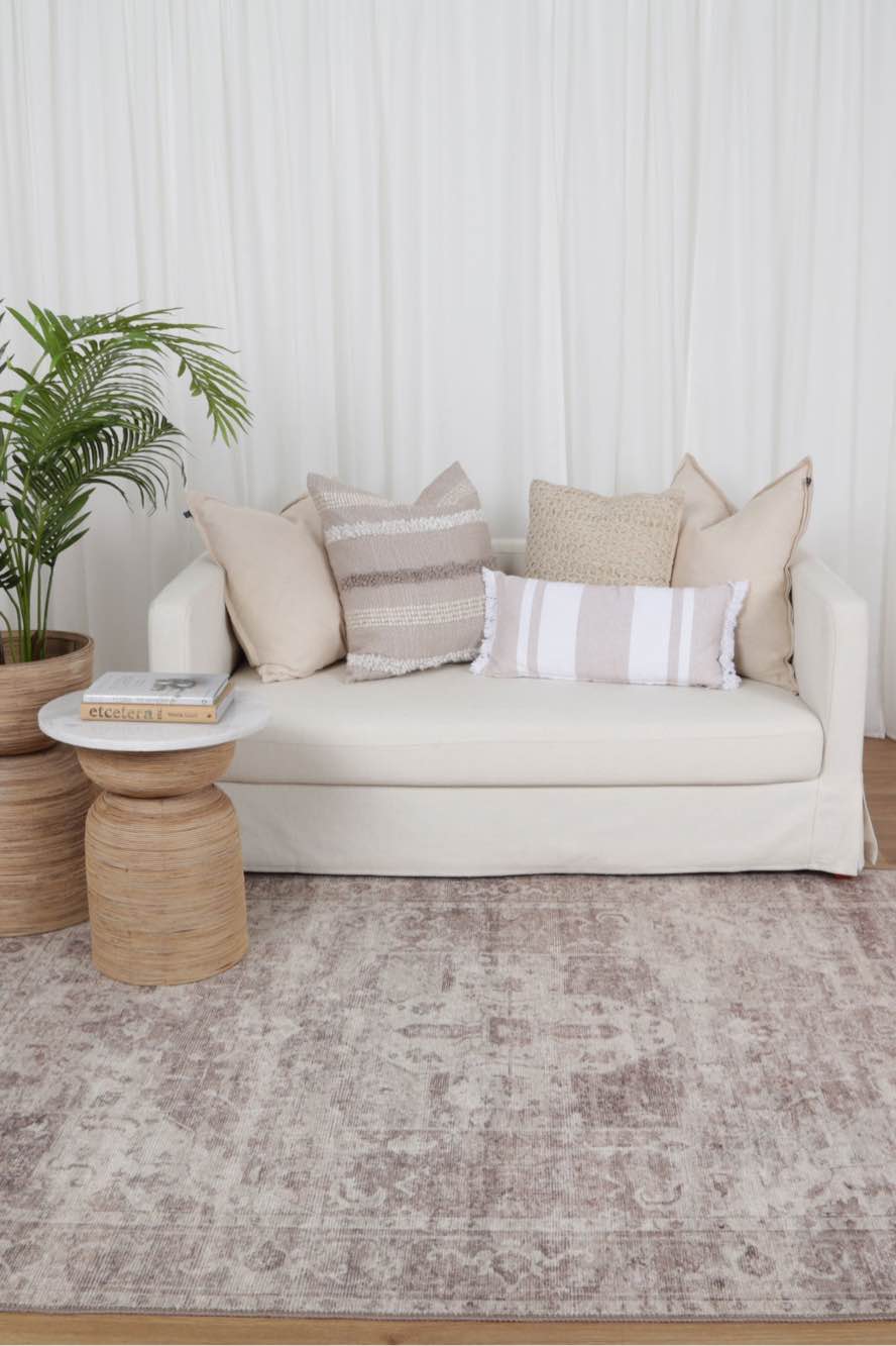 The Rug Collective Château Beige 9x12 CHATEAU MACHINE WASHABLE IN BEIGE RUG 051738768247298-0001