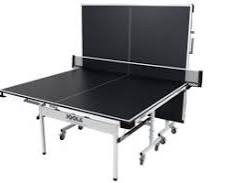 JOOLA Rally - Professional MDF Indoor Table Tennis Table with Quick Clamp Net Set with Playback Model