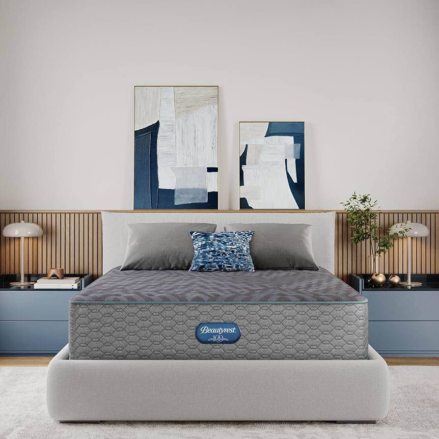 Beautyrest Days End Extra Firm 13.25" Mattress - Queen - Cooling Tech, Supportive Durable Pocketed Coils, Pressure Relief, Motion Separation; BR25 DYS END MED FM PT