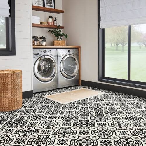 (51 Sq Ft) Armstrong Progressions Tuscany Midnight Vinyl Sheet - Low Gloss