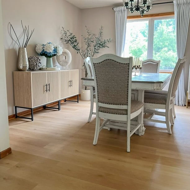 Featured: (651 Sq Ft./BID IS MULTIPLIED BY SQ FT) Select Surfaces Riverside Vinyl Plank Flooring