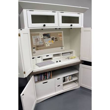 parker house americana modern - cotton workstation with led light