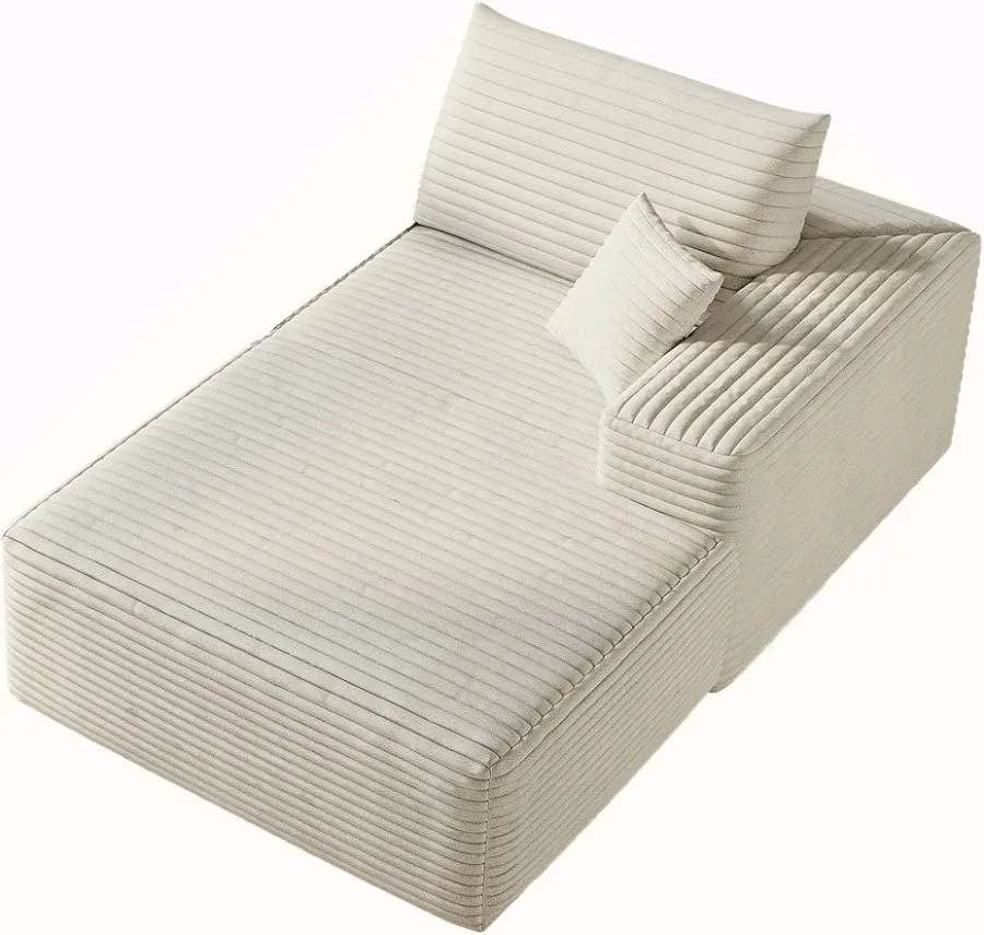 Luxurious Plush Corduroy Sleeper Sofa With No Assembly, Perfect For Instant Comfort And Modern Living Spaces. By Latitude Run