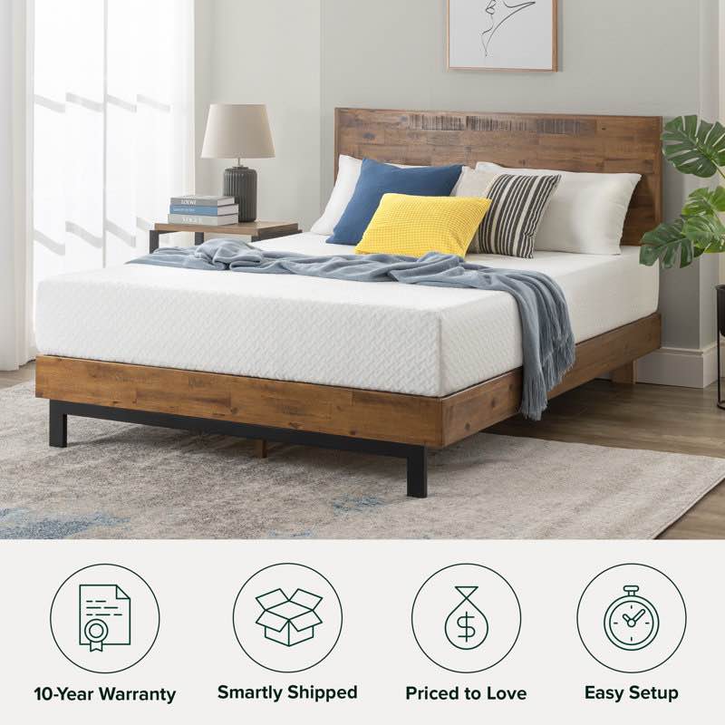 Condition photo showing New/Like New for Wayfair Sleep 10" Plush Cooling Gel Memory Foam Mattress By Wayfair Sleep