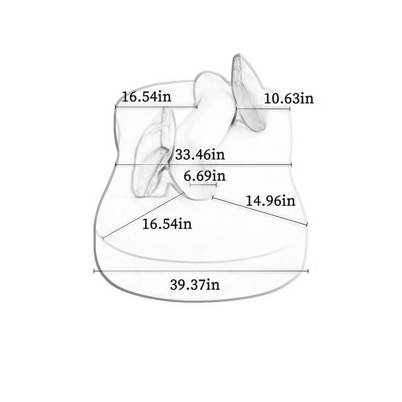 Condition photo showing New/Like New for Modern Flannel Curved 2 Sided Island Seat Solid Wood Frame Reception Sofa HomeEaseHY Upholstery Color: Black