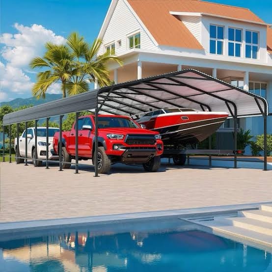 FEATURED: AMERLIFE 20x40 FT Heavy Duty Steel Carport!!! CLOSED MOTHERS DAY, SUNDAY MAY 10TH