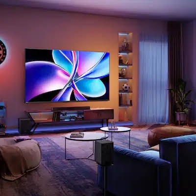 FEATURED:Hisense MimiLED QD7 85In Television with Voice Remote, Alexa & Fire Tv Enabled.