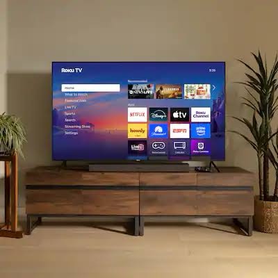 Roku - 85" Class Select Series 4K LED Smart RokuTV  (TESTED, WORKING CONDITION - SEE PHOTOS.)