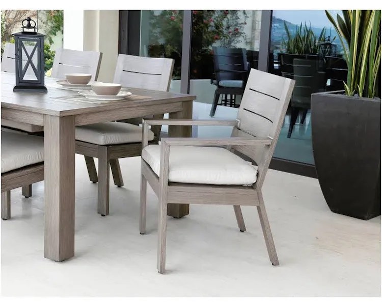Condition photo showing New/Like New for laguna 90 x 42 inch rectangular patio dining table by sunset west sw350-t90