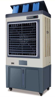 Condition photo showing New/Like New for utjfy 6500 cfm swamp cooler, 50" evaporative air cooler with 19 gal water tank, cooling ac fan with 120° oscillation, portable outdoor air conditioner for waregouse,patio,garage, commercial use