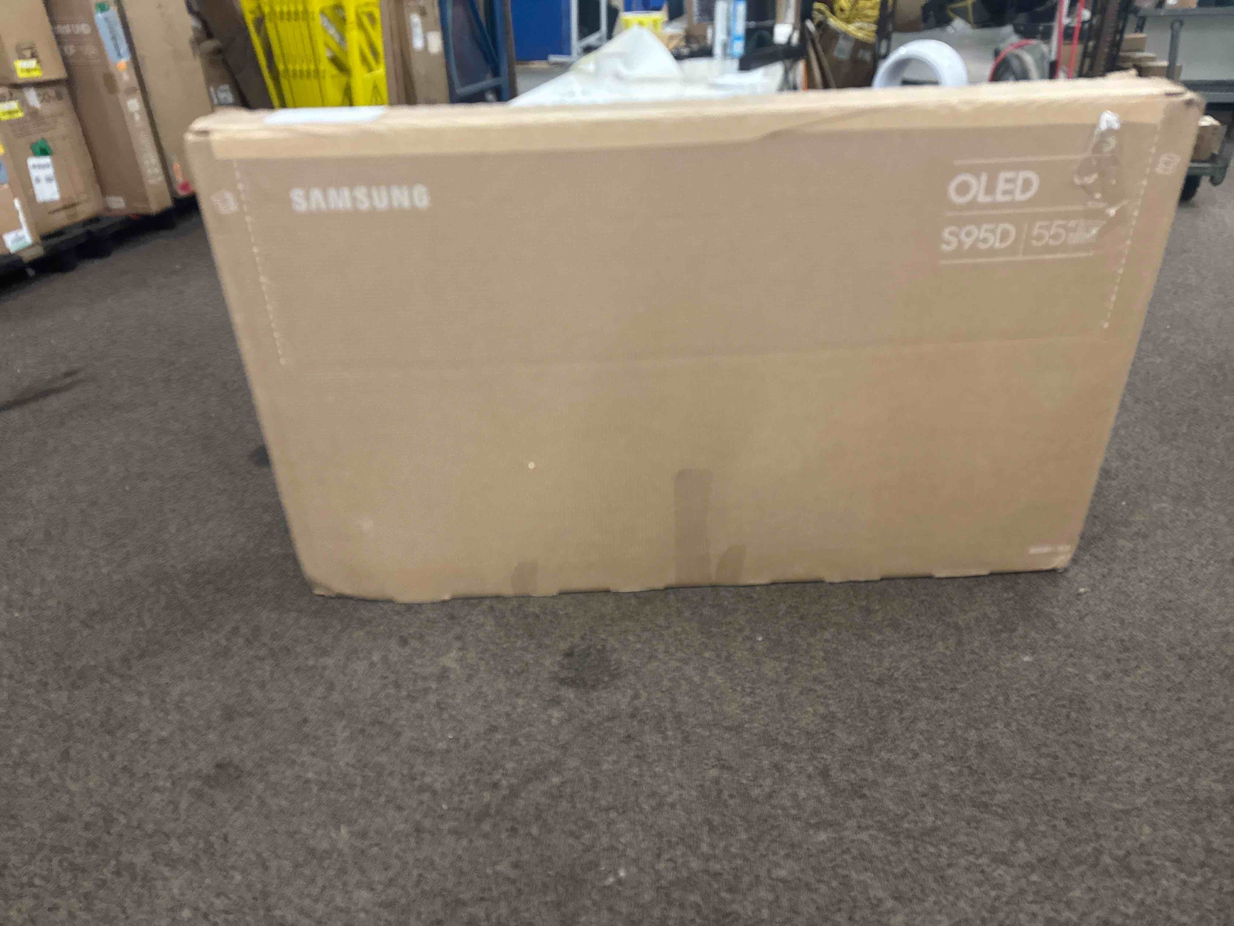 Condition photo showing New/Like New for Samsung 55 inch OLED 4K S95D Smart TV (2025) Vision AI, OLED HDR Pro, Anti-Glare Tizen Tv (TESTED - WORKING CONDITION, SEE PHOTOS.)