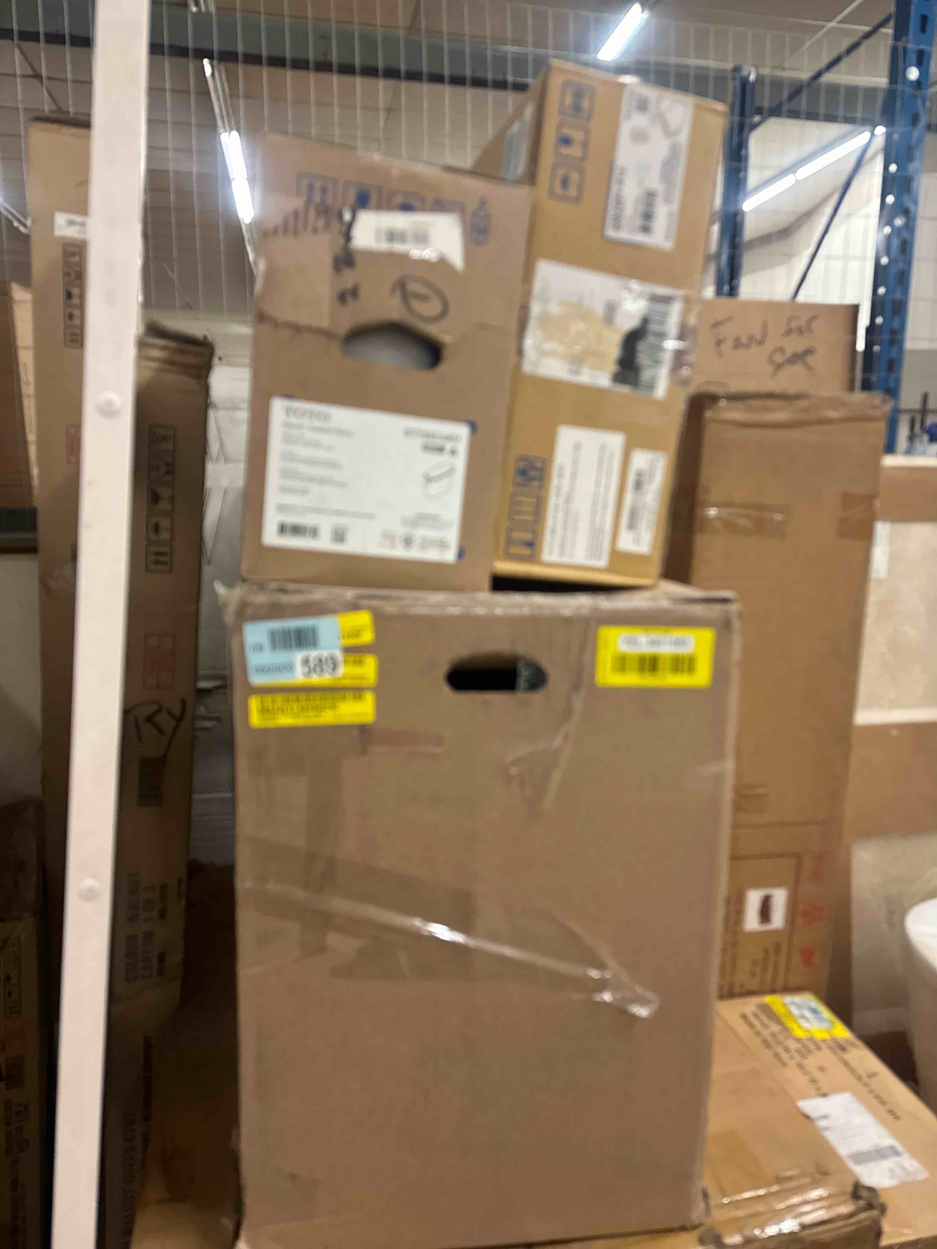 Condition photo showing New/Like New for TOTO Drake WASHLET (SW3084)+ Two-Piece Elongated 1.28 GPF Universal Height TORNADO FLUSH® Toilet with S2 Bidet Seat, 10 Inch Rough-In, Cotton White By TOTO