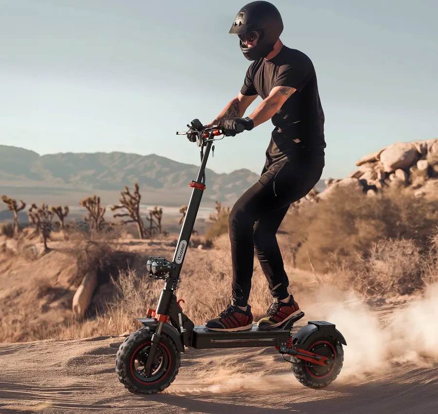 Featured: Segway GT3, 31 MPH w/ 45-Mile Long Range, 2400W Peak Motor, Dual Hydraulic Suspension, Self-Sealing Tires, Flash Charging Electric Scooter for Adults
