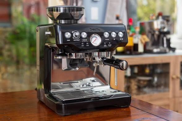 Breville Barista Express Espresso Machine BES870BTR, Black Truffle