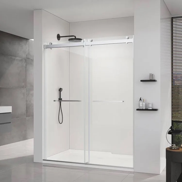Frameless Double Sliding Soft-Close Shower Doors (HARDWARE SOLD SEPERATELY.)