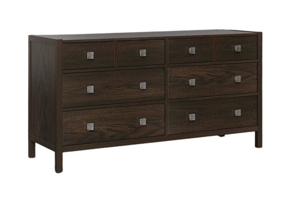 Condition photo showing New/Like New for amish sable oak wood modern farmhouse dresser - e562es-5(n1) espresso