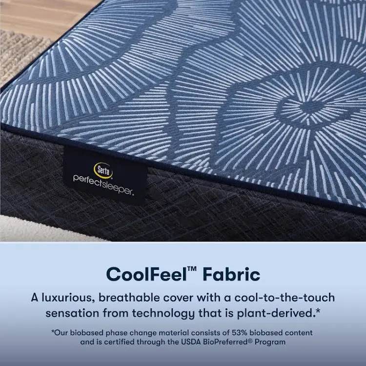 Condition photo showing New/Like New for serta queen perfect sleeper pacific peace 12" hybrid mattress sku: 12958706 500108981–1 050