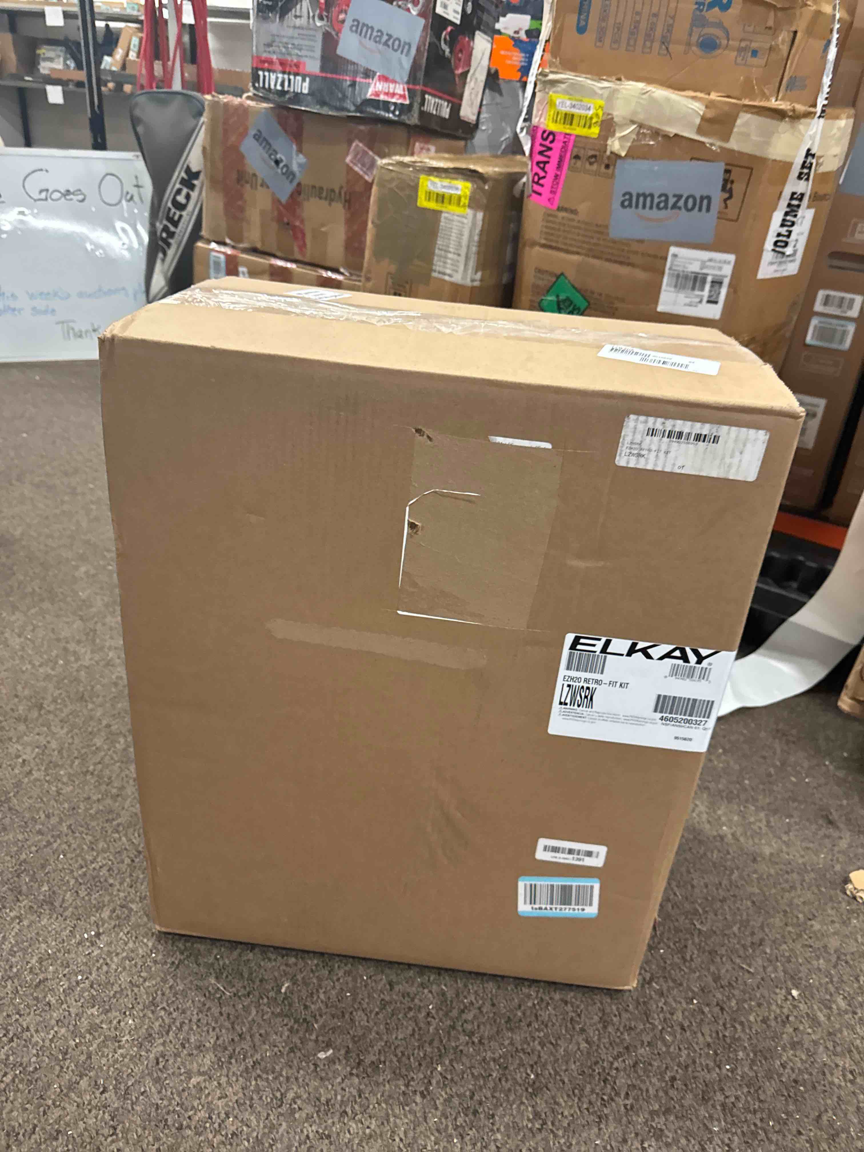 Condition photo showing New/Like New for elkay lzwsrk ezh2o retrofit bottle filling station kit for ez family filtered non-refrigerated