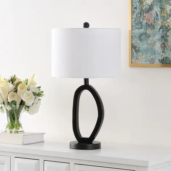 SAFAVIEH Lighting Verne 24 Inch Table Lamp - 13" x 13" x 24"