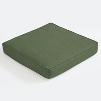 Green couch cushion