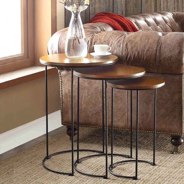 Trevon 3 Piece Nesting Tables