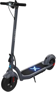 Hover-1 Alpha Foldable Electric Scooter with 450W Brushless Motor, 18 mph Max Speed, 10” Air-Filled Tires and 12 Mile Range