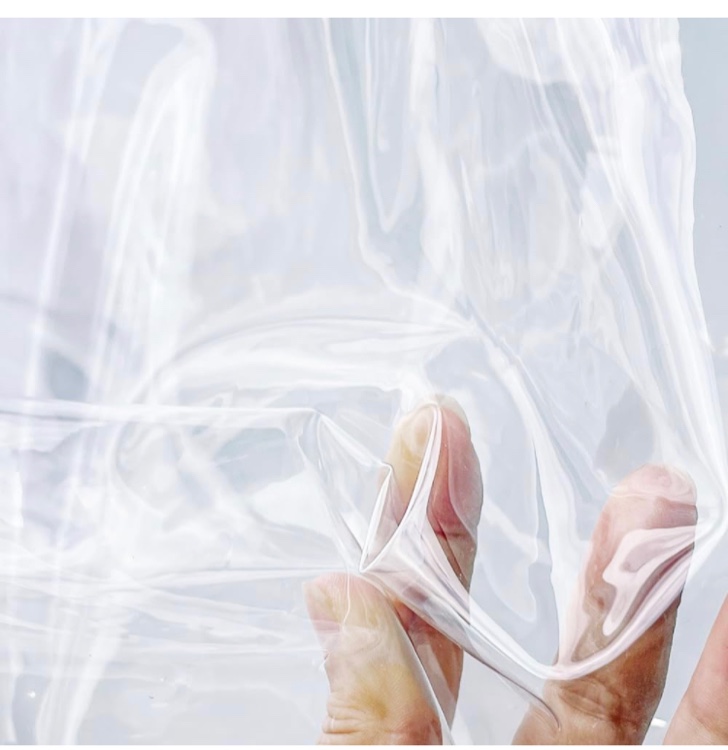ONEART | Super Clear Multi Purpose PVC Vinyl-12 Gauge Waterproof Transparent Vinyl Sold by The Yard, 1 Yard
