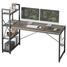 Bestier Computer Desk D226V-GRY