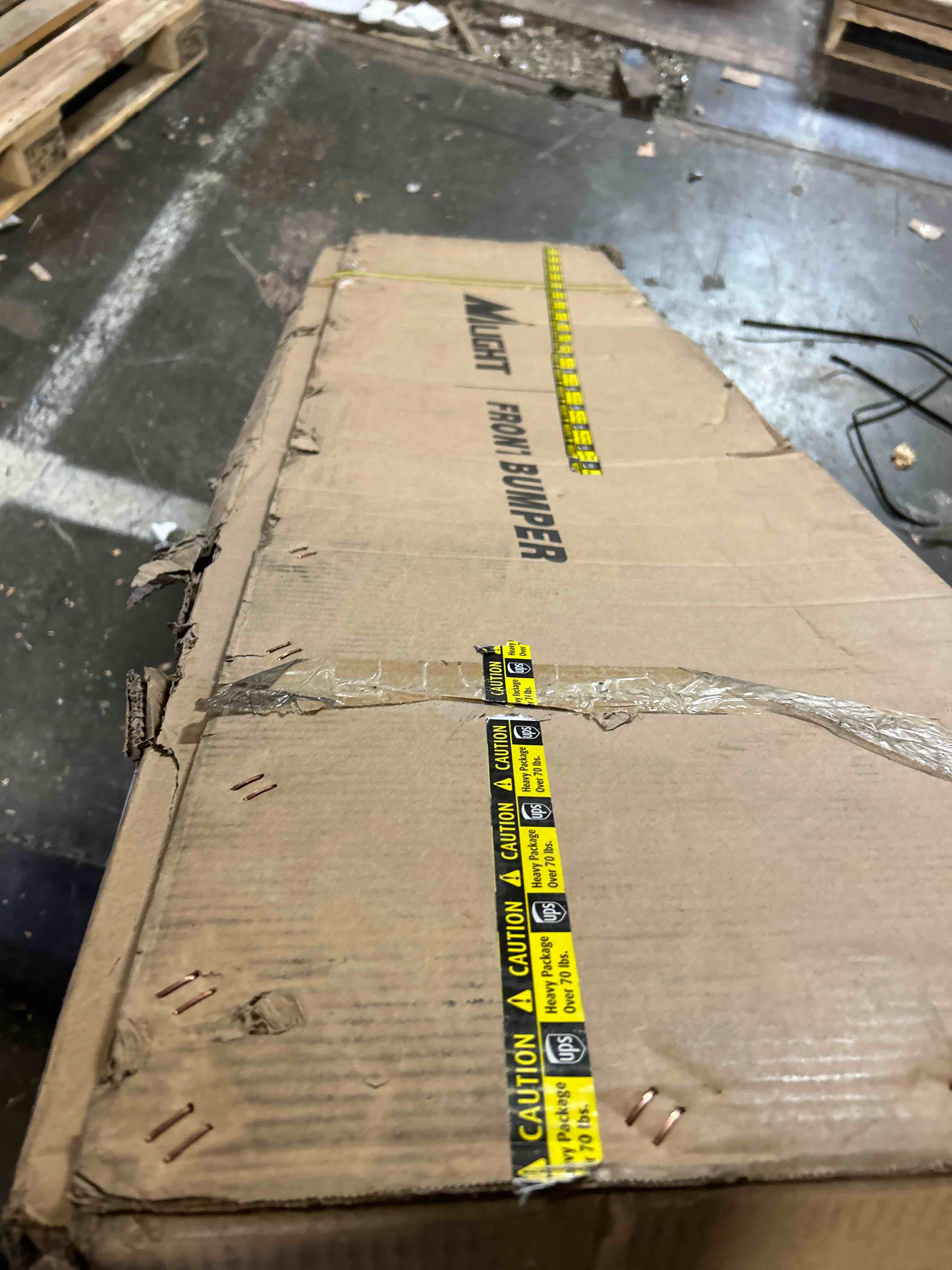 Nilight Front Bumper Compatible for 07-18 Jeep Wrangler JK Rock Crawler Off Roadwith With Fog Lights Hole, Winch Plate & 2 x D-rings, Upgraded Textured Black,2 years Warranty