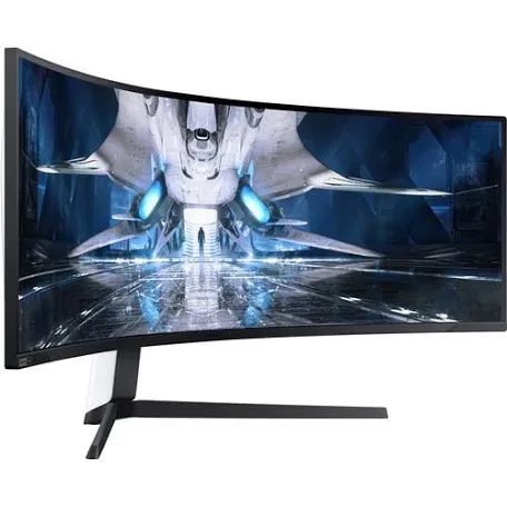 Samsung Odyssey Neo G9 49" 32:9 Ultrawide Curved Adaptive-Sync 240 Hz HDR VA Gaming Monitor (TESTED, POWERS ON WORKING CONDITION)