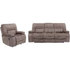 SET-Contemporary Reclining Sofa and Recliner Set Chapman Collection by Parker Living SKU: MCHA-31-KON Sofa & Recliner Set. Color: Kona
