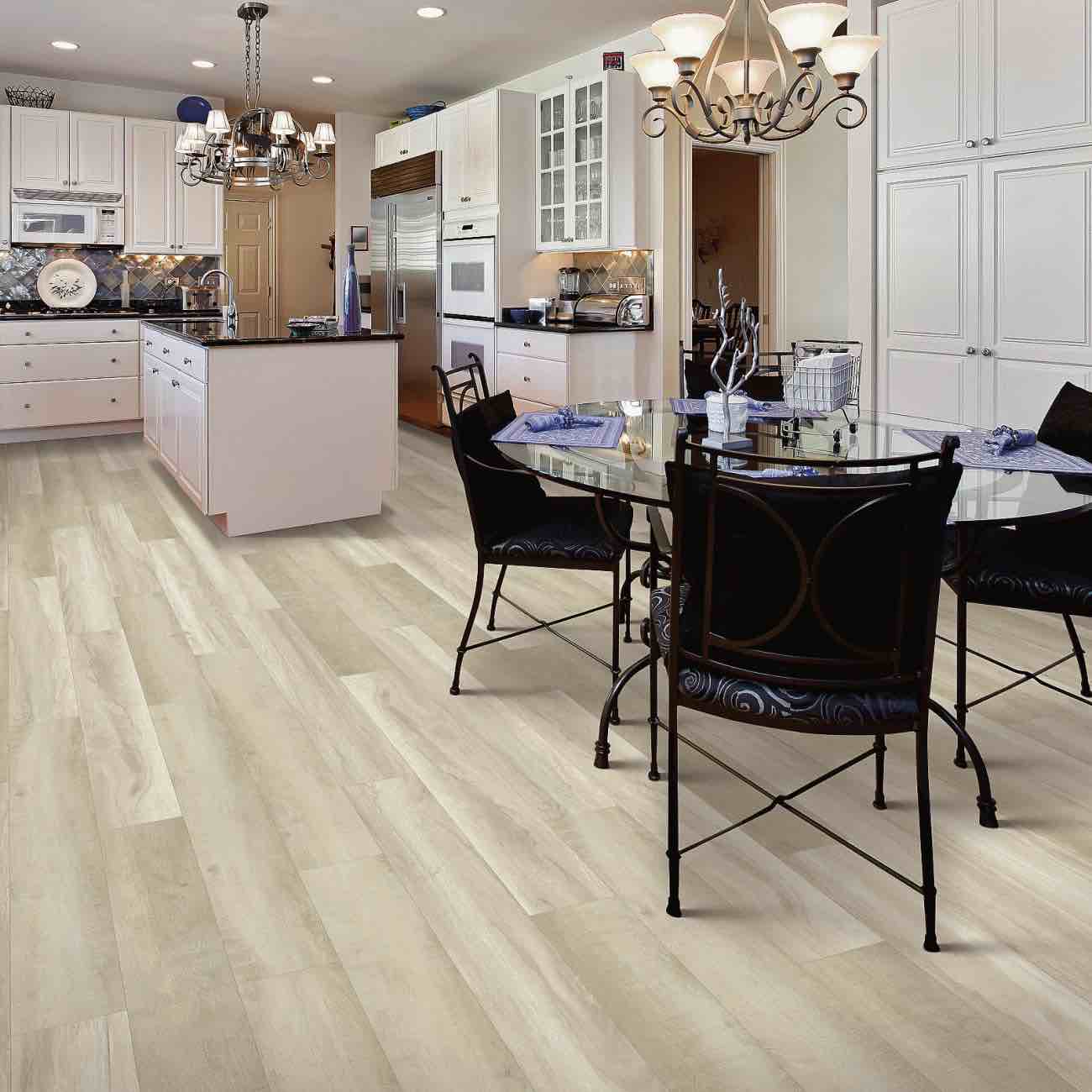 (238.6 Sq Ft.) Mohawk SolidTech Select Founder's Trace Rock Island Iced Chardonnay (BID IS PER SQ FT, LOT IS FOR 238.6 Sq Ft TOTAL. MSRP: $4.99 Per Sq Ft.)