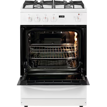 Frigidaire 24 in. 1.9 Cu. Ft. Gas Range in White with Continuous Cast Iron Grates, ADA Compliant
